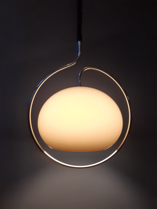 Vintage Herda Mushroom Pendant | Space Age Lamp