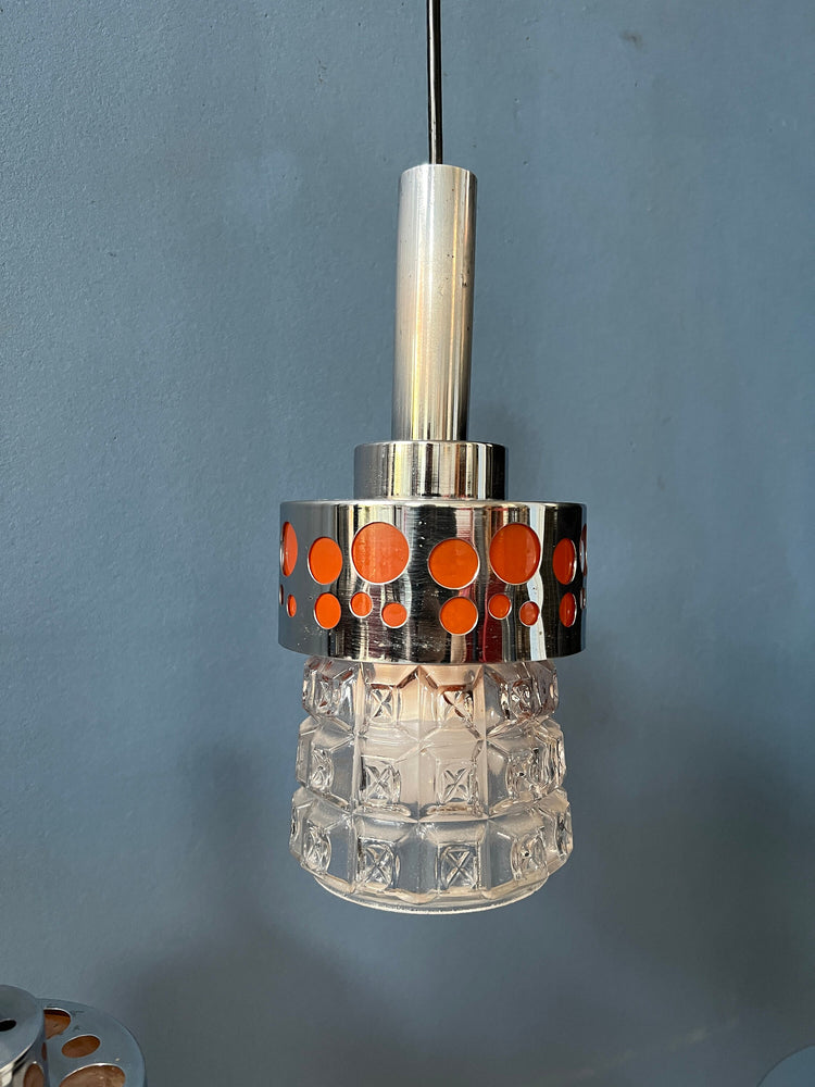 Vintage Massive Cascade Lamp | Space Age Chandelier | Mid Century Pendant Light