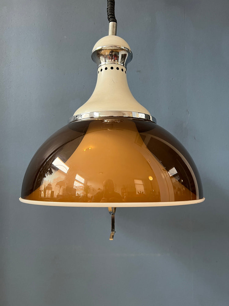 Mid Century Stilux Milano Space Age Pendant Lamp