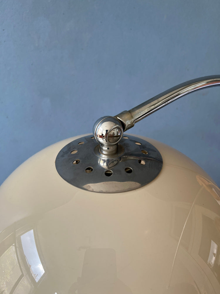 Vintage Dijkstra Double Arc Wall Lamp | Space Age Mushroom Lamp | Vintage 70s Sconce
