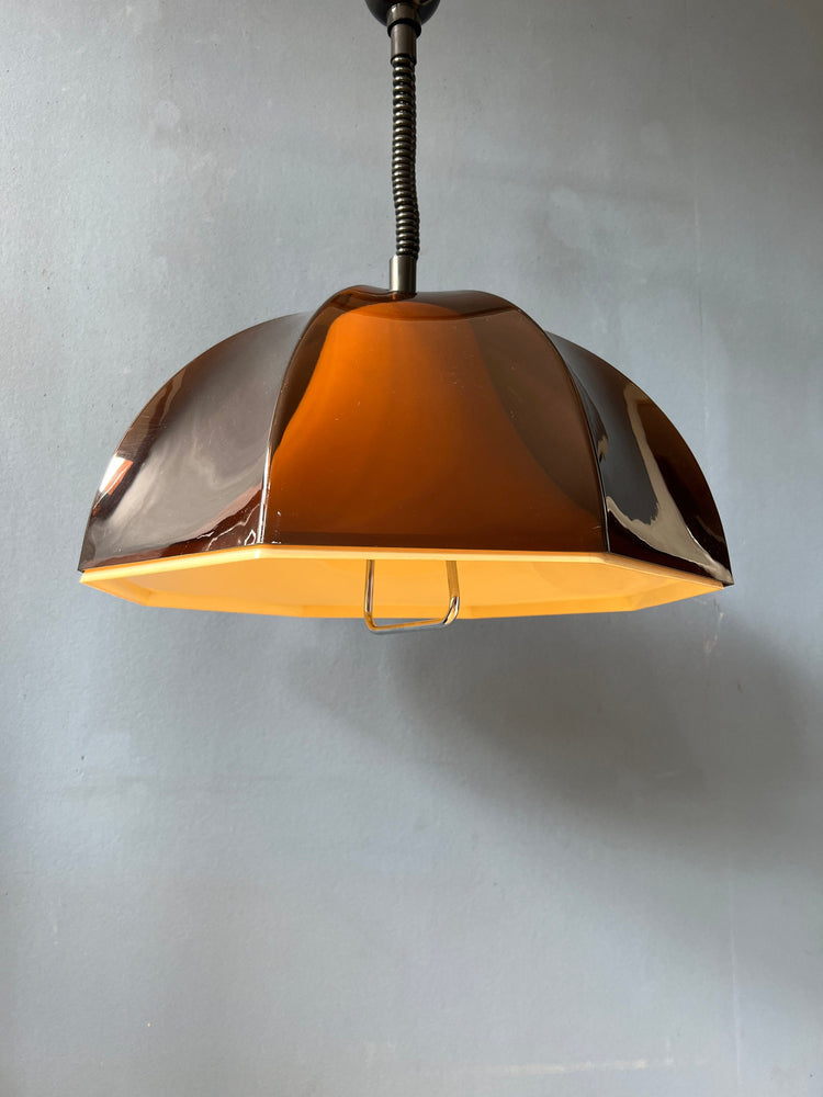 Vintage Dijkstra Space Age Pendant Lamp / Light Fixture