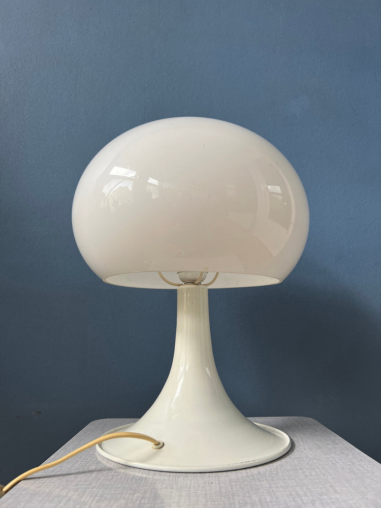 Mid Century Herda Mushroom Mushroom Table Lamp | Space Age Desk Light