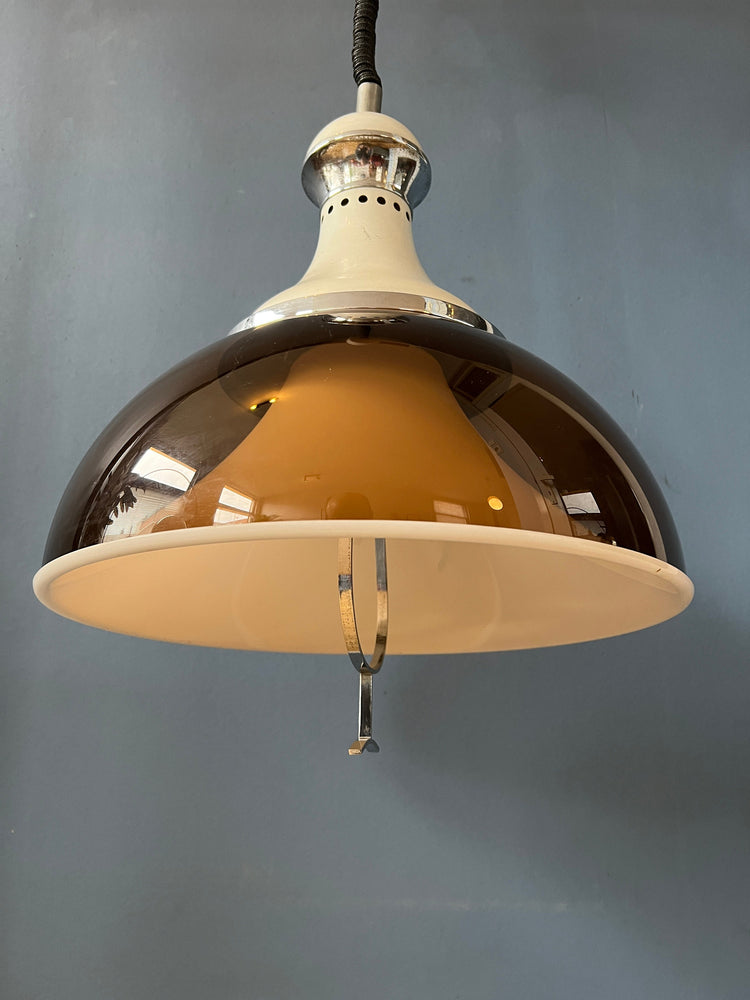 Mid Century Stilux Milano Space Age Pendant Lamp