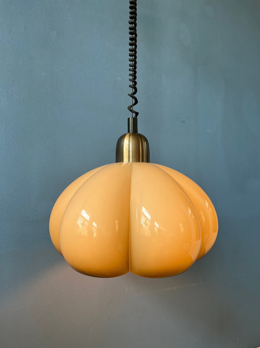 70s Space Age Herda Pendant Light | Mid Century Lamp | Vintage Lighting