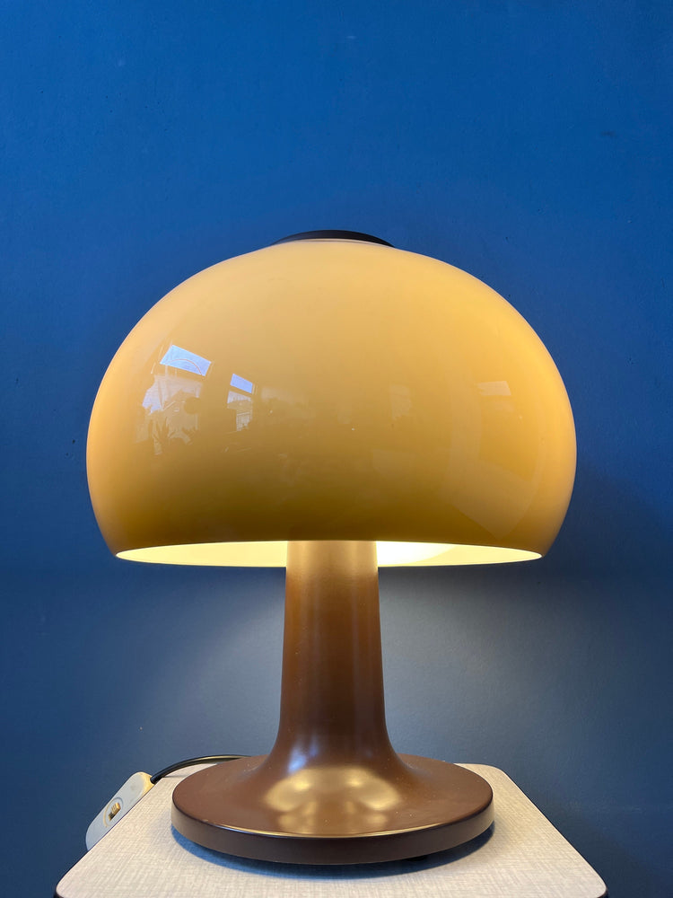 Mushroom Lamp | Herda Vintage Table Lamp | Space Age Desk Light | Mid Century Lamp